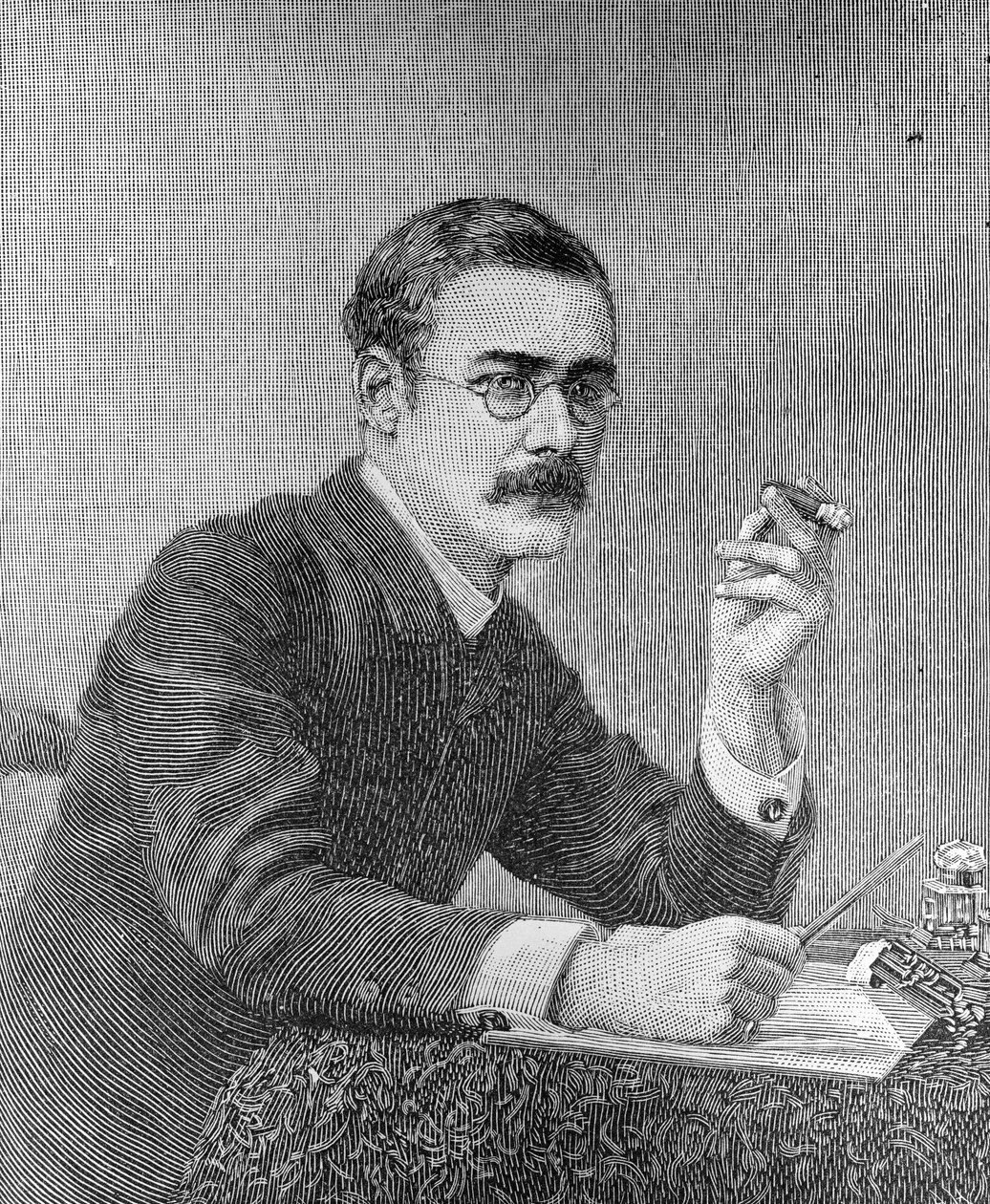 Rudyard Kipling (1865-1936) 1890 de American School
