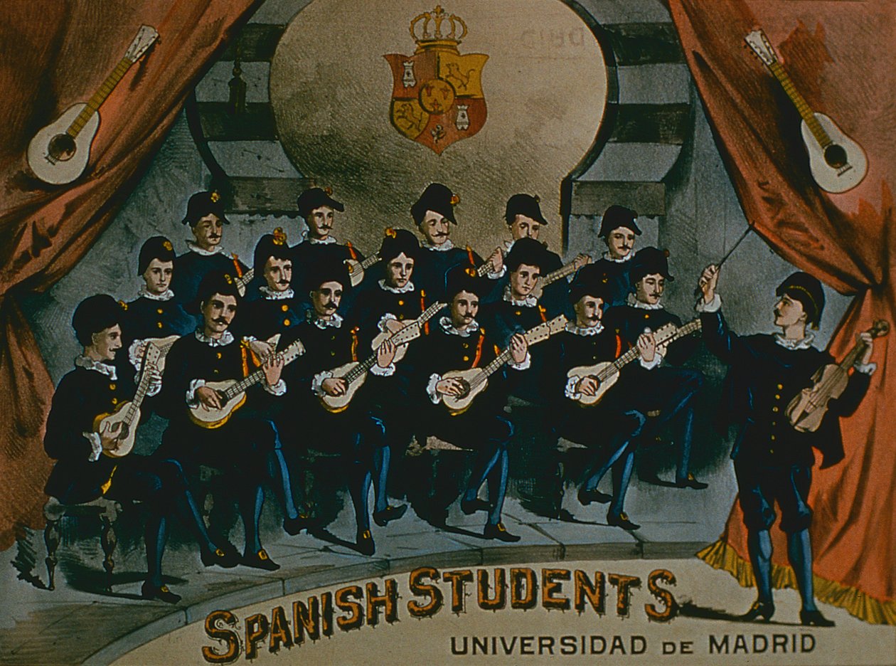 Estudantes de espanhol da Universidade de Madri de American School