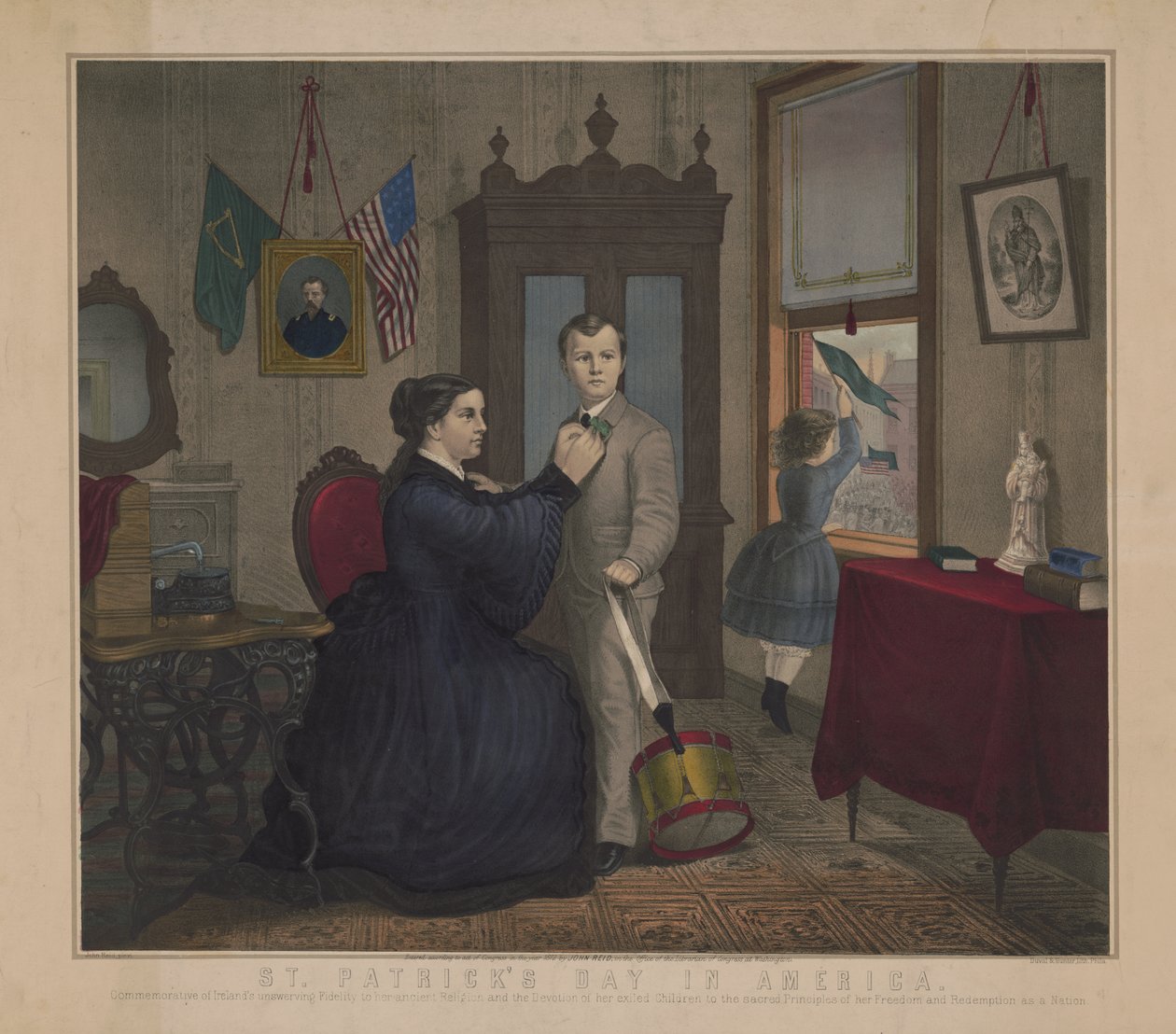 O dia de São Patrício na América de American School