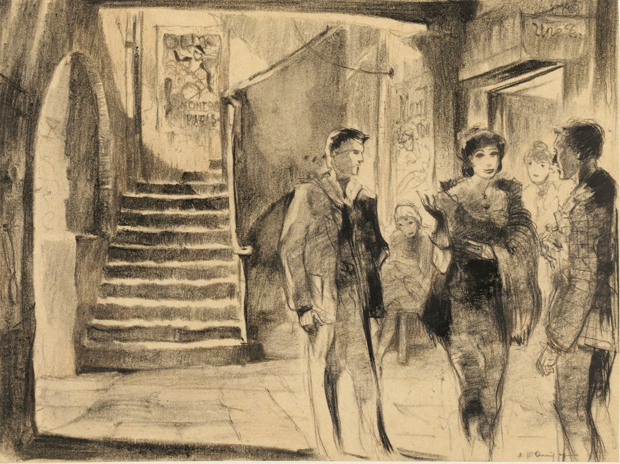 Storyboard de "Um americano em Paris de American School