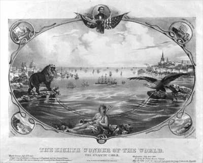 The 8th Wonder of the World, the Atlantic Cable, pub. por Kimmel & Forster de American School