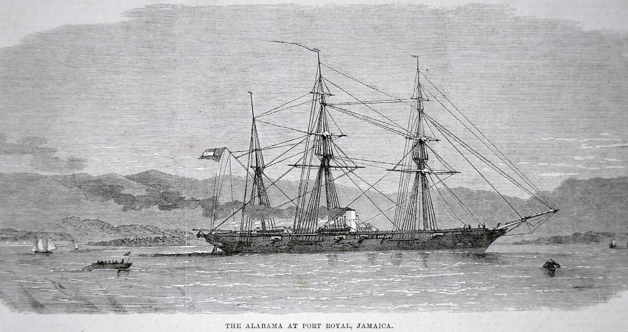 O Alabama em Port Royal, Jamaica de American School