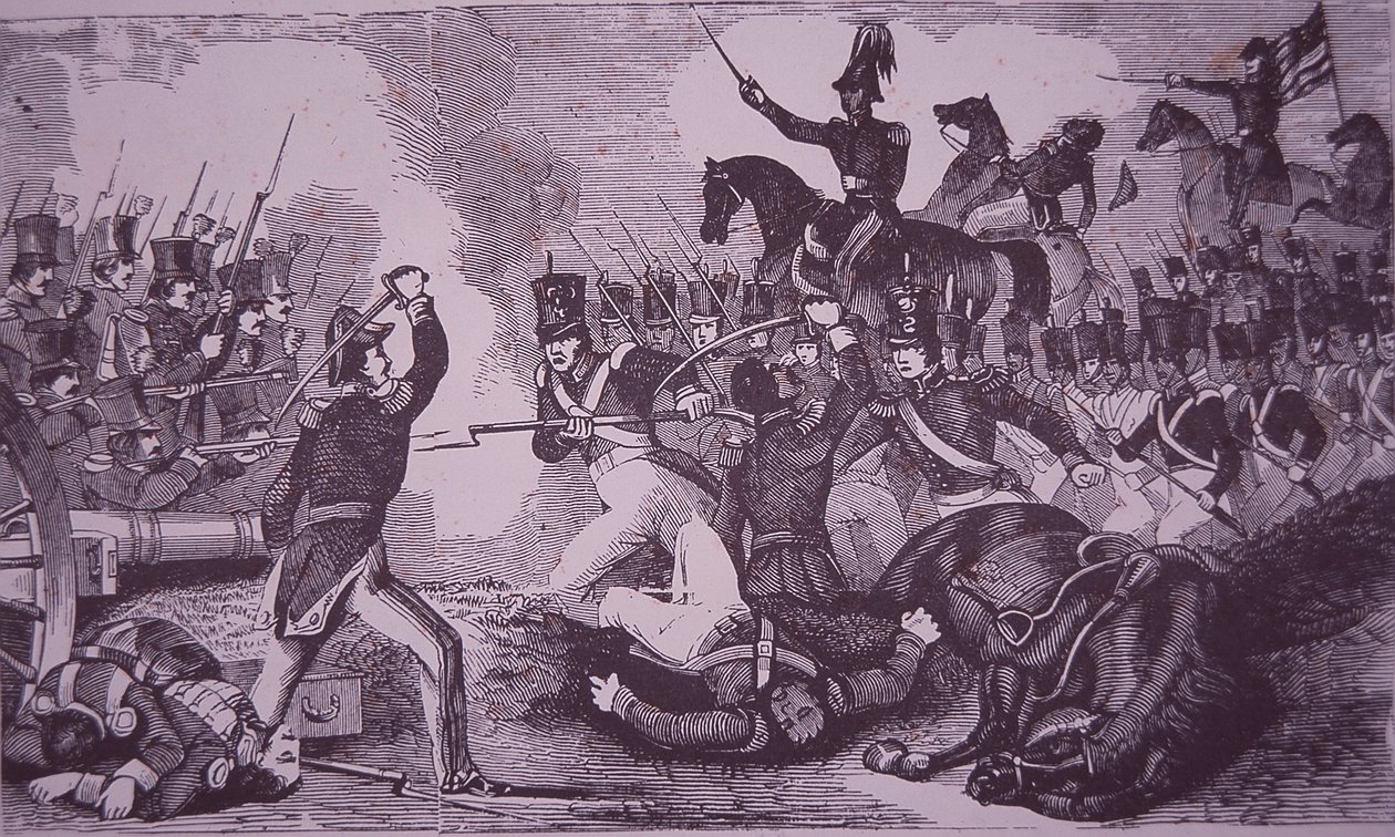 A Batalha de Churubusco, Guerra Mexicano-Americana de American School
