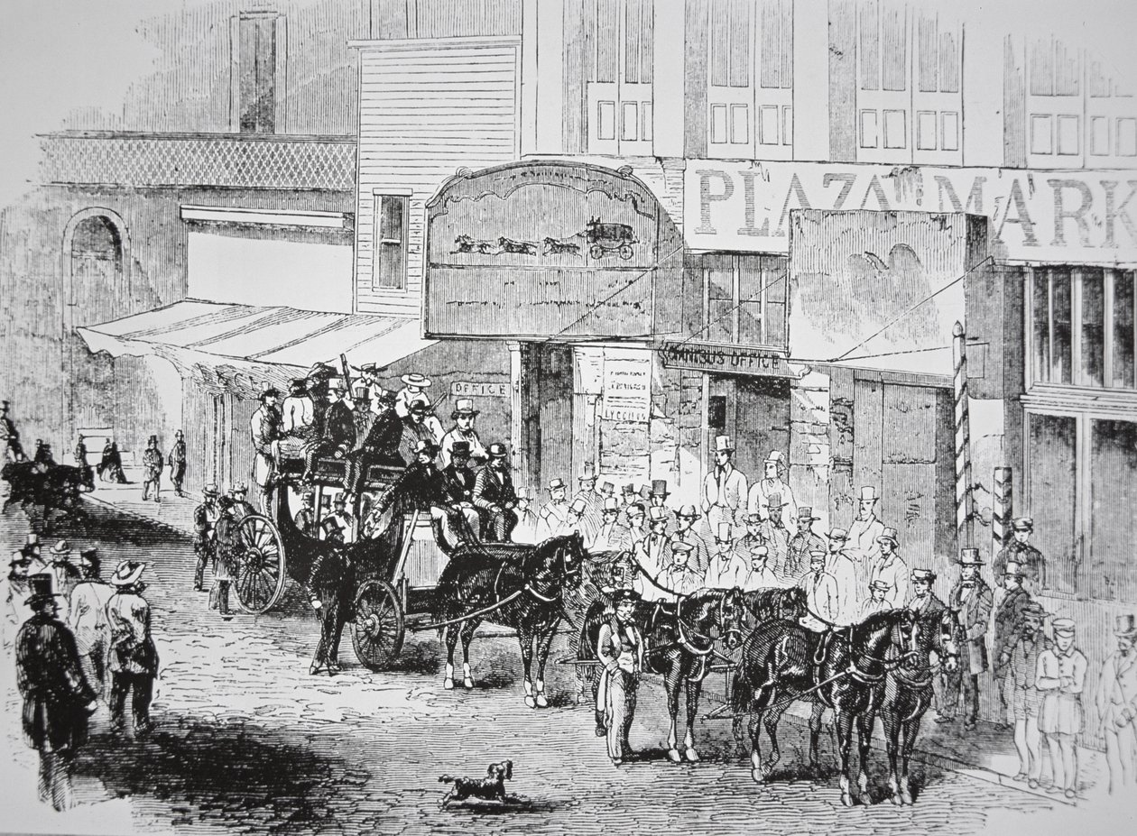 The Butterfield Overland Mail Coach, publicado no Harper
