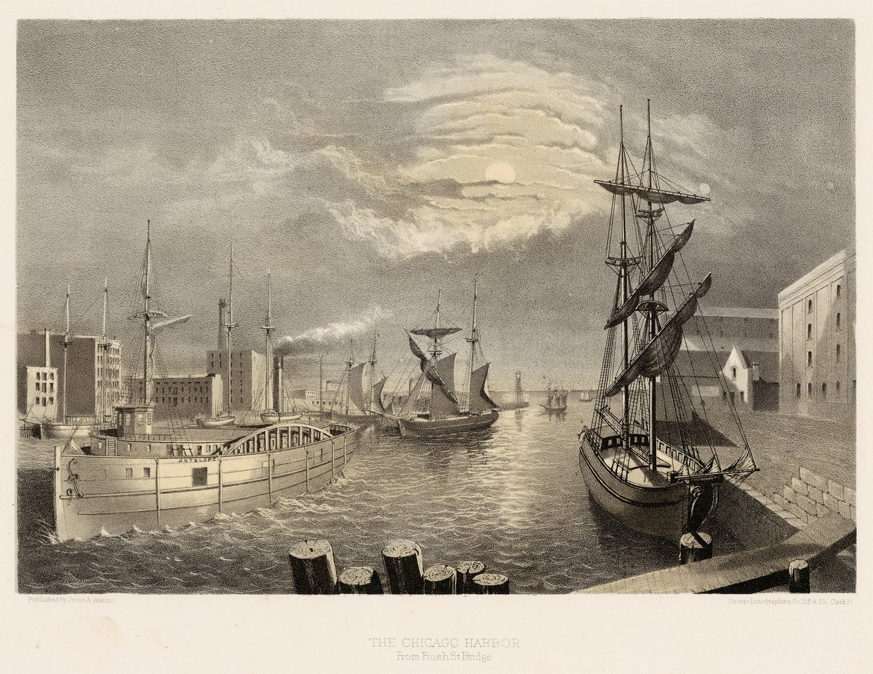 O porto de Chicago de American School