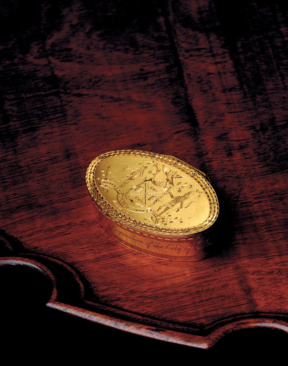 The John Jay Freedom Box, 1784 de American School