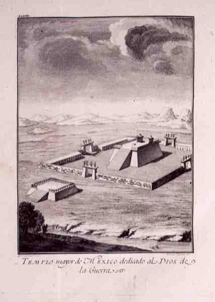 O Templo Principal do México, dedicado aos Deuses da Guerra, de Antonio de Solis y Rivadeneira Solis