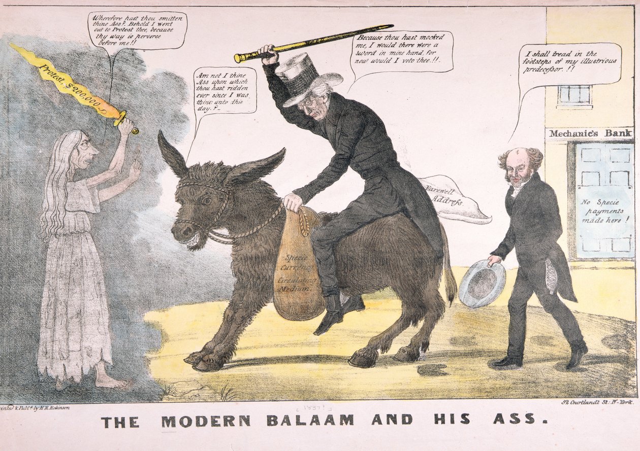 O moderno Balaão e seu burro de American School