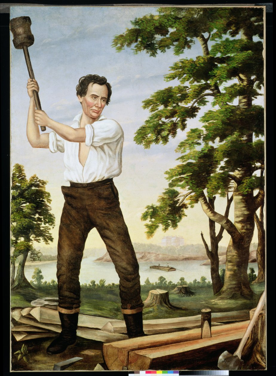 O Railsplitter, c.1860 de American School