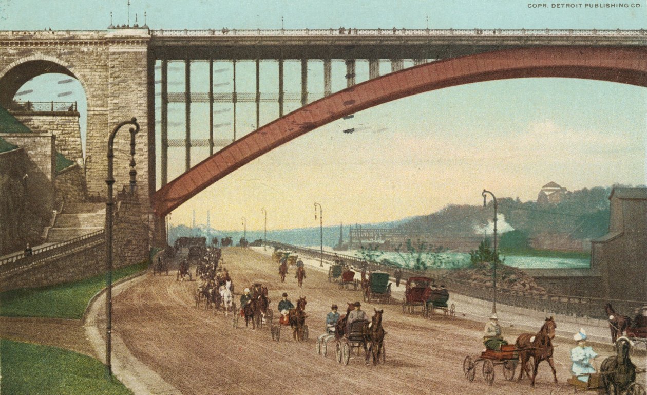 The Speedway, Nova Iorque, c.1911 de American School
