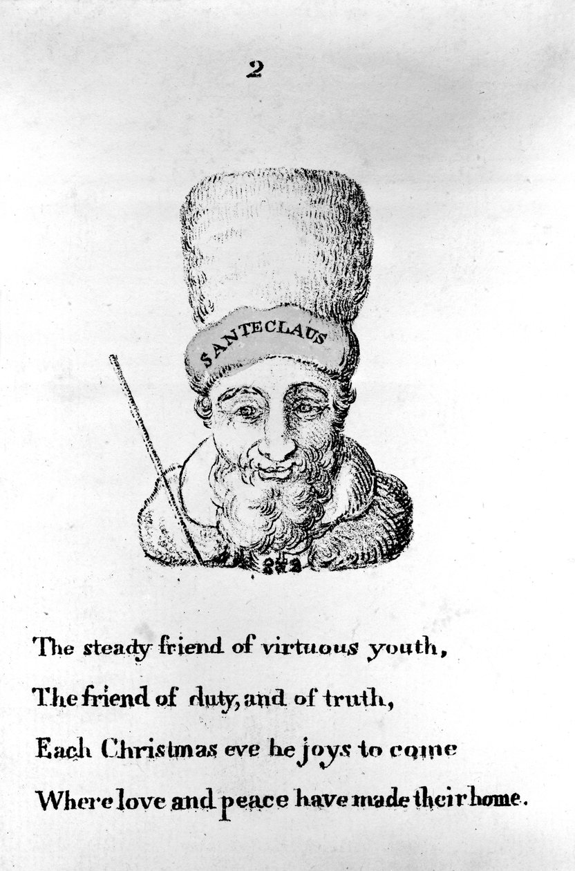 The Steady Friend, do The Childrens Friend publicado em 1821 de American School