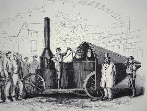 O Winans Steam Gun, capturado dos Confederados durante a Guerra Civil Americana, maio de 1861 (lito) de American School