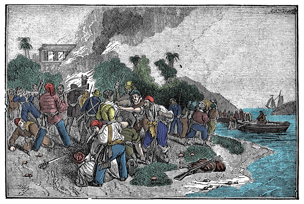 A morte do Capitão Edward Davis de American School