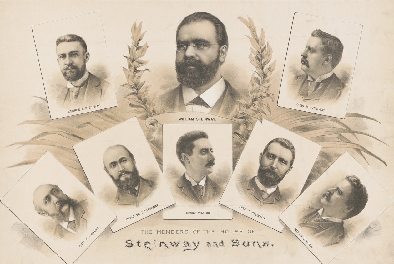 Os membros da Casa de Steinway e Filhos de American School