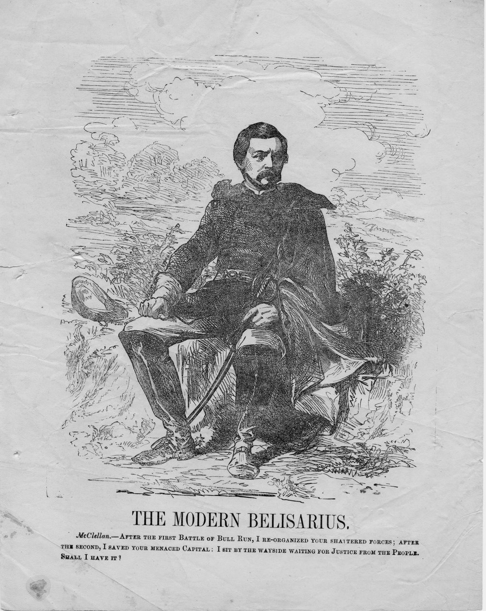 O moderno Belisário, c.1864 de American School
