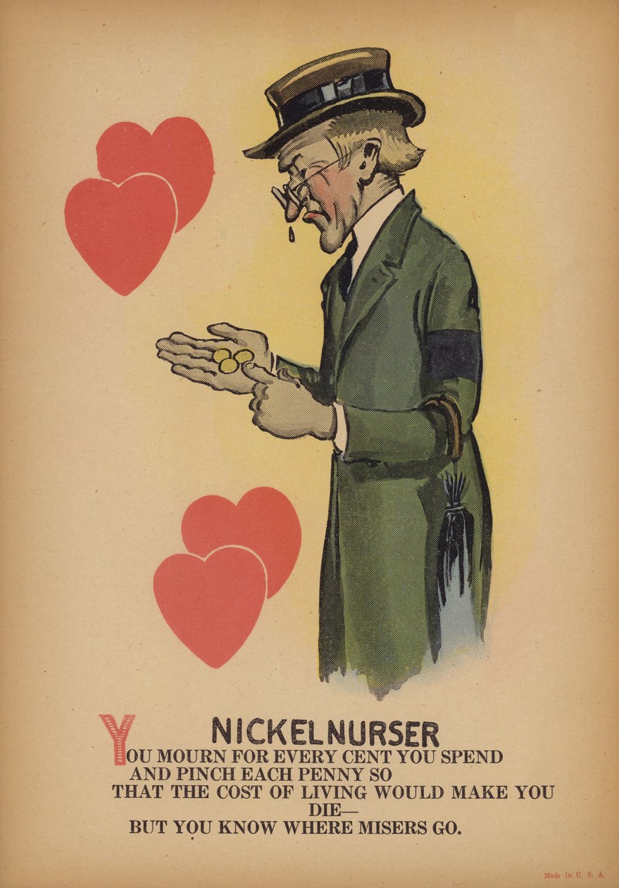 O niquelador (litografia a cores) de American School