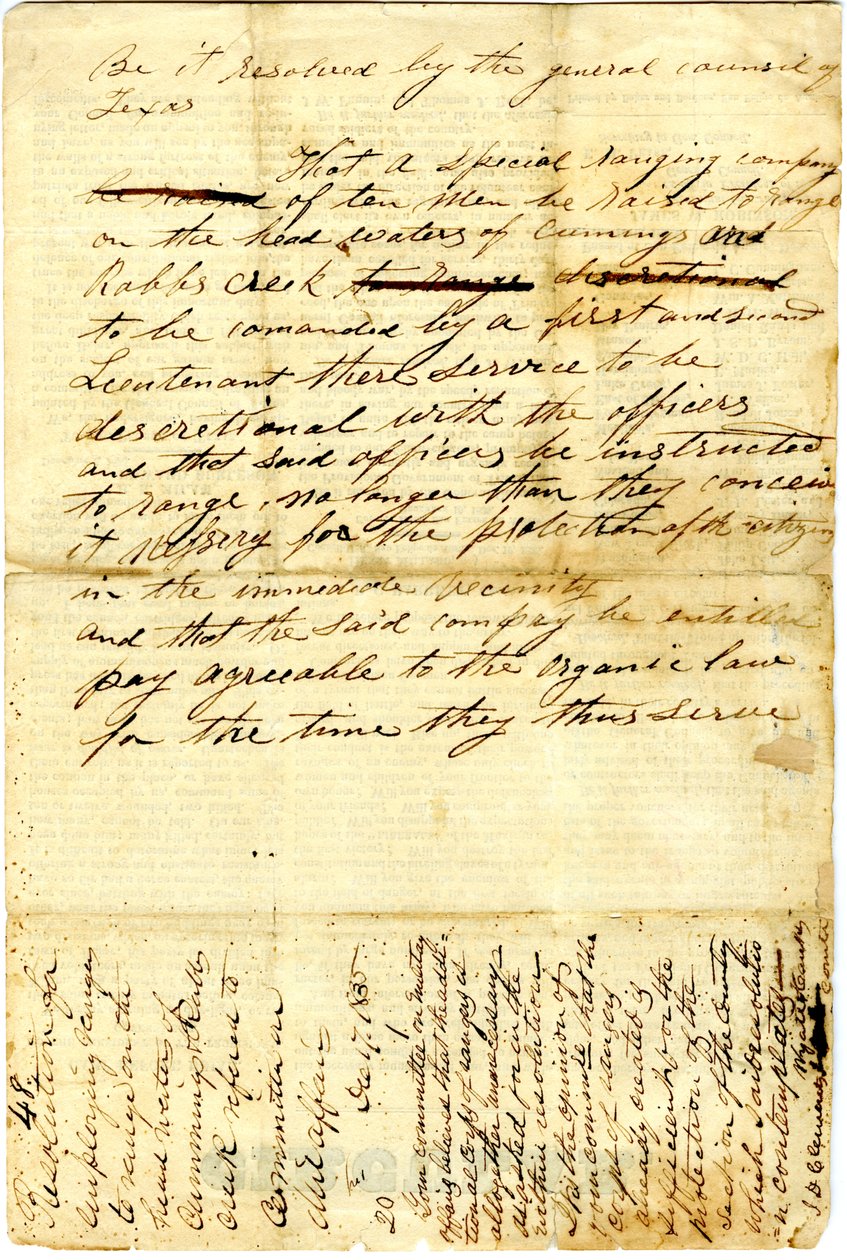 Ao povo do Texas: cerco da guarnição mexicana em San Antonio de Bexar, 10 de dezembro de 1835 de American School