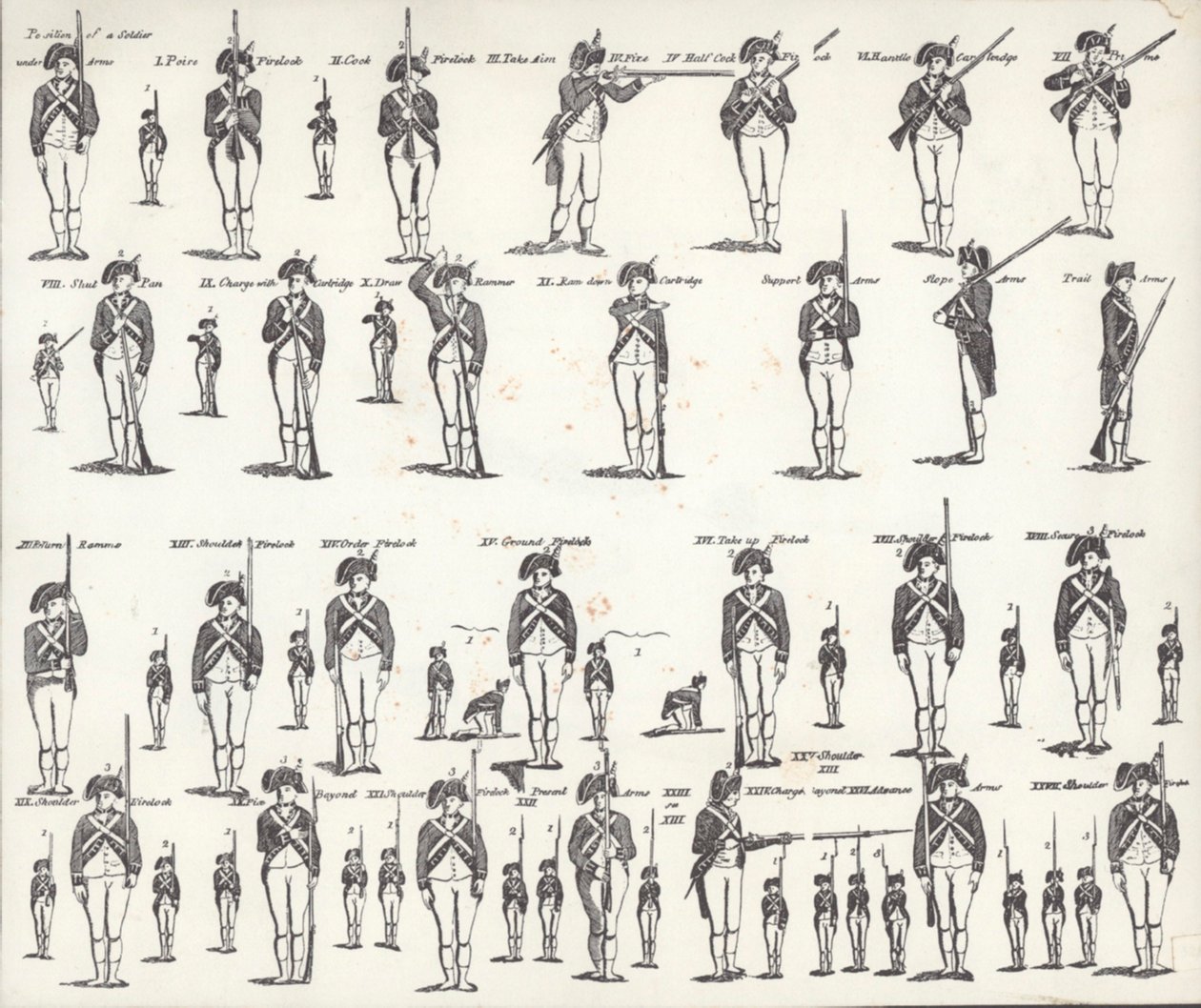Manual de Armas dos EUA (litho) de American School
