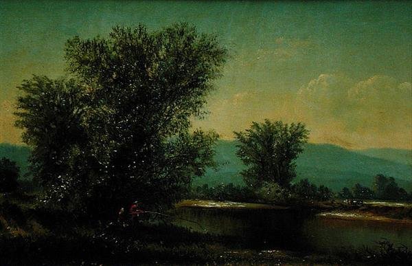 Vista em Little River Stowe, Vermont de American School