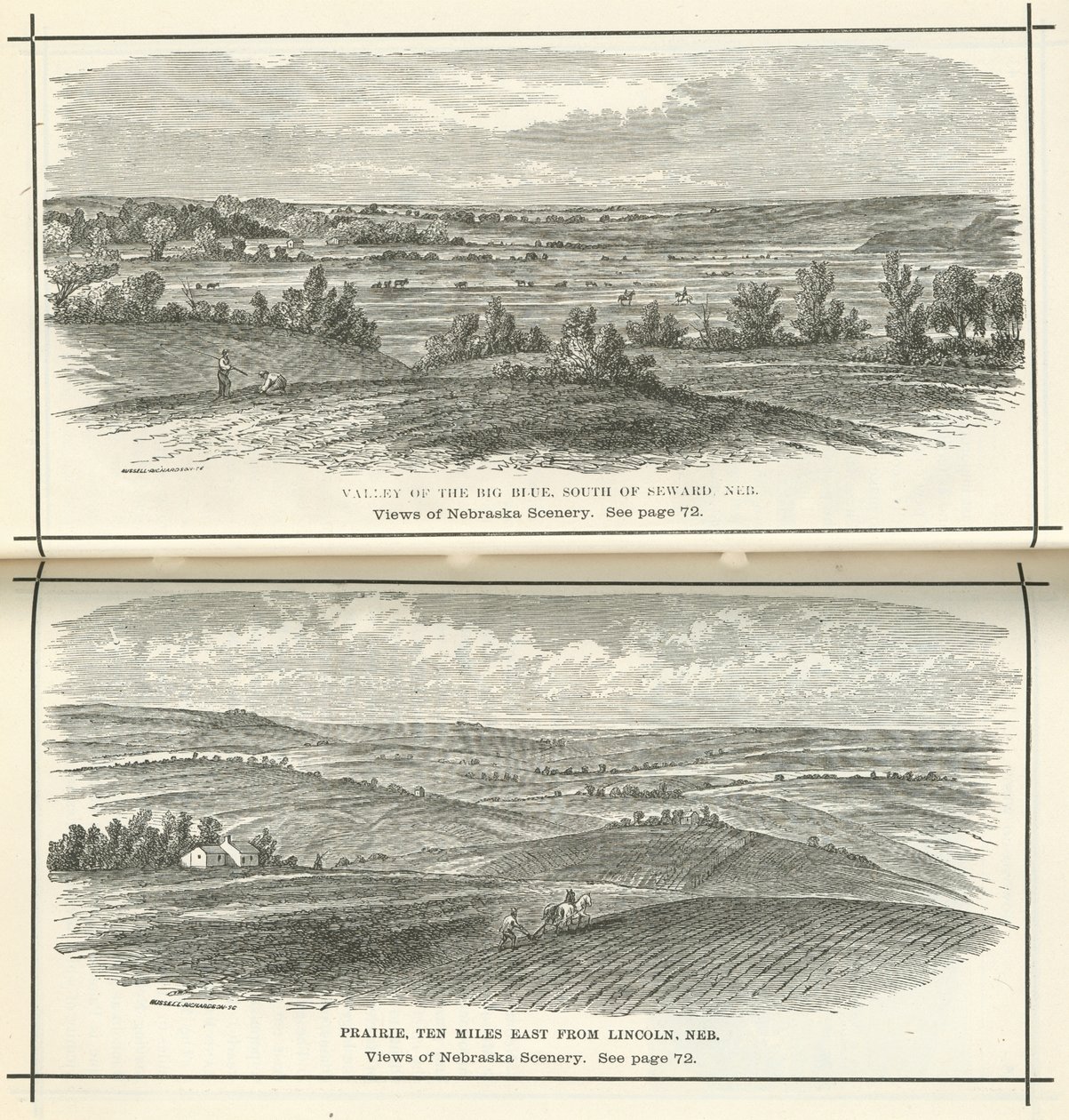 Vistas do Cenário de Nebraska de American School