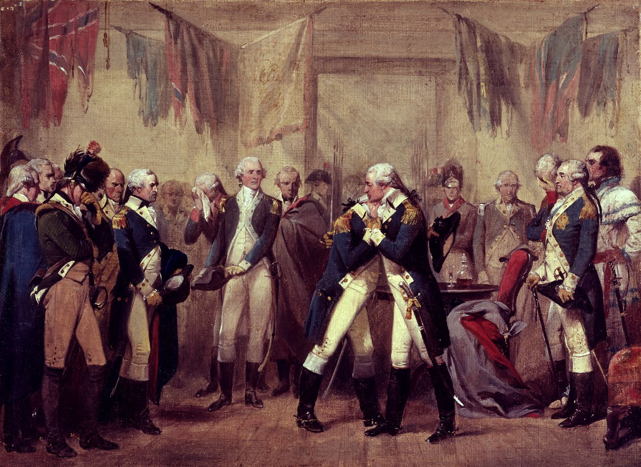 O adeus de Washington aos seus oficiais na Fraunces Tavern, Nova Iorque, Nova Iorque, 4 de Dezembro de American School