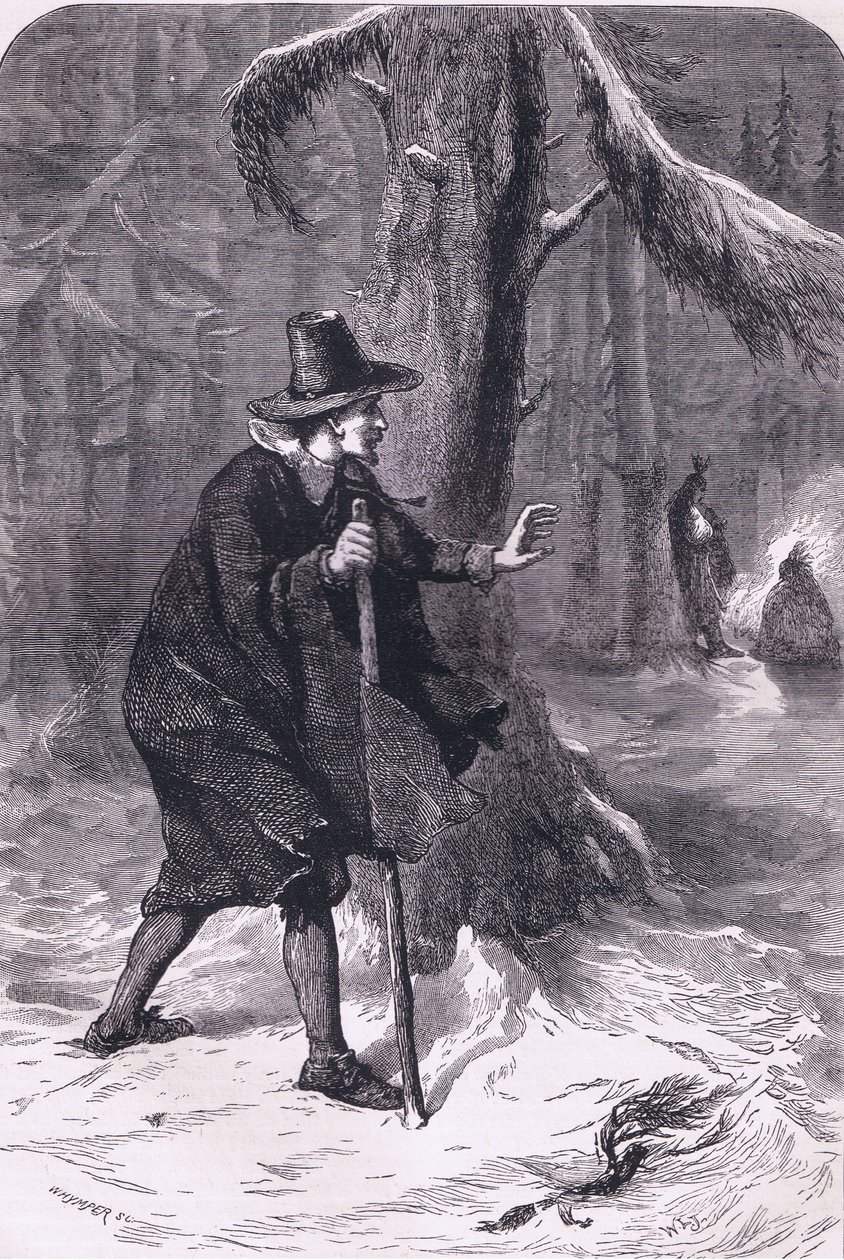 William in the forest, ilustração de Cassell