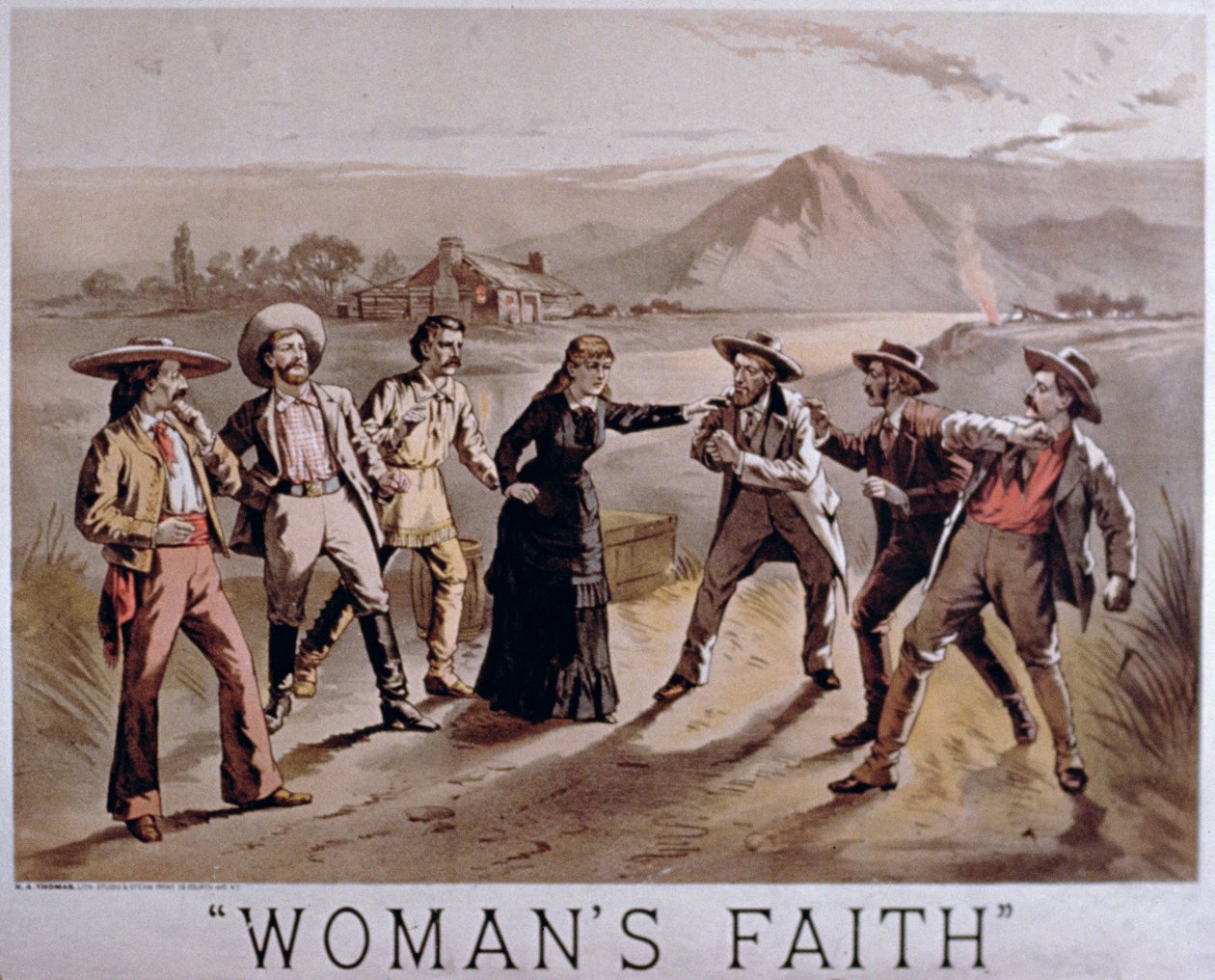 Fé da mulher de American School