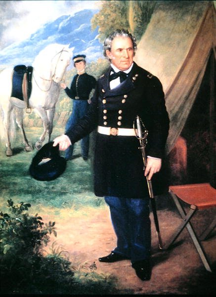 Zachary Taylor (cor litho) de American School