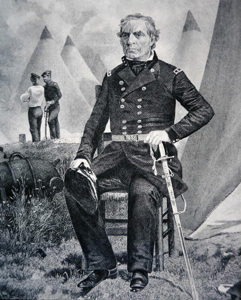 Zachary Taylor (gravura) de American School