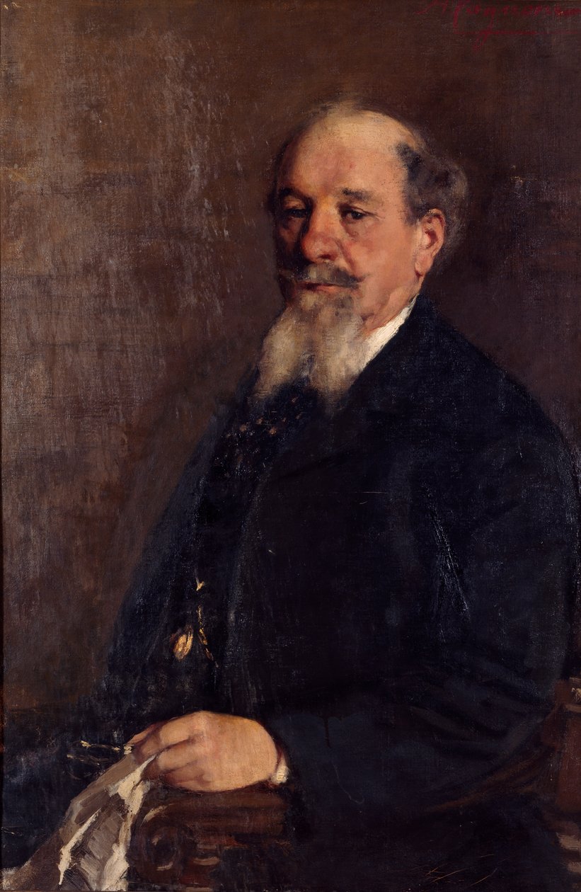Retrato do pai (óleo sobre tela) de Amerino Cagnoni