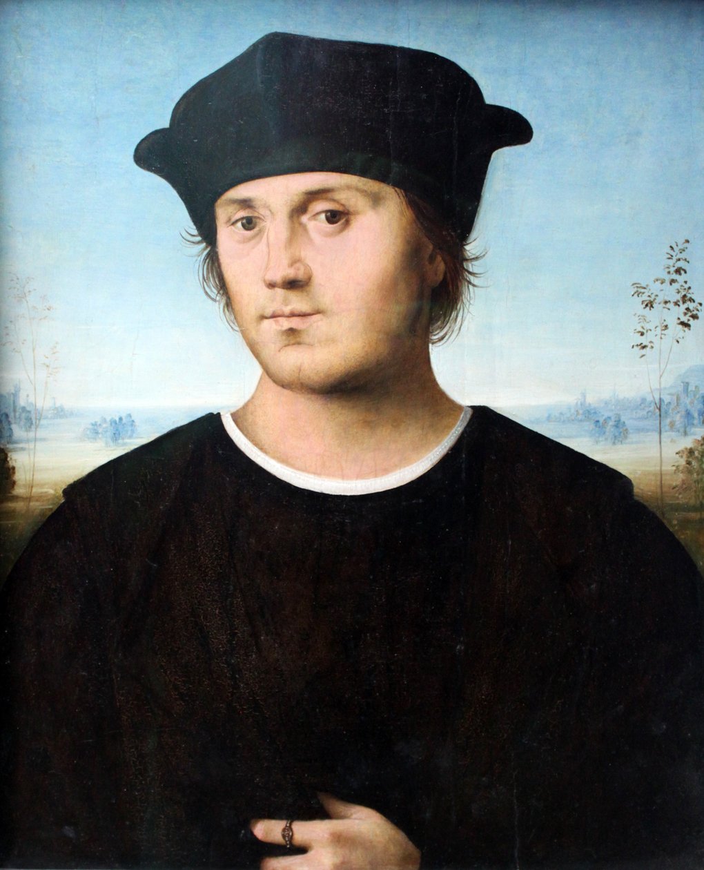 Retrato de um homem de Amico Aspertini