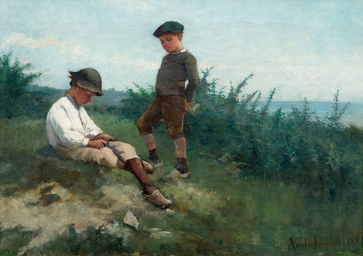 Rapazes à beira-mar de Amélie Lundahl