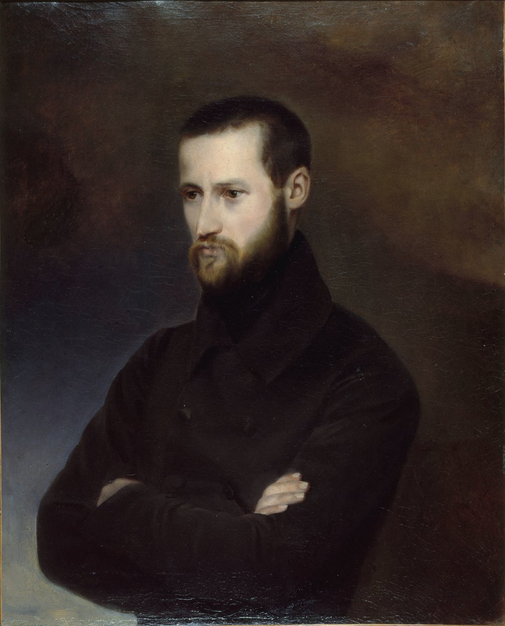 Retrato de Louis-Auguste Blanqui 1805-1881, Entre 1844 e 1850. de Amélie Suzanne Serre