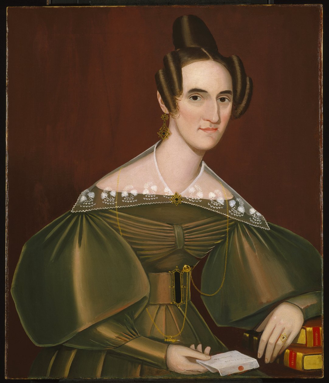 Jeannette Woolley, mais tarde a Sra. John Vincent Storm de Ammi Phillips