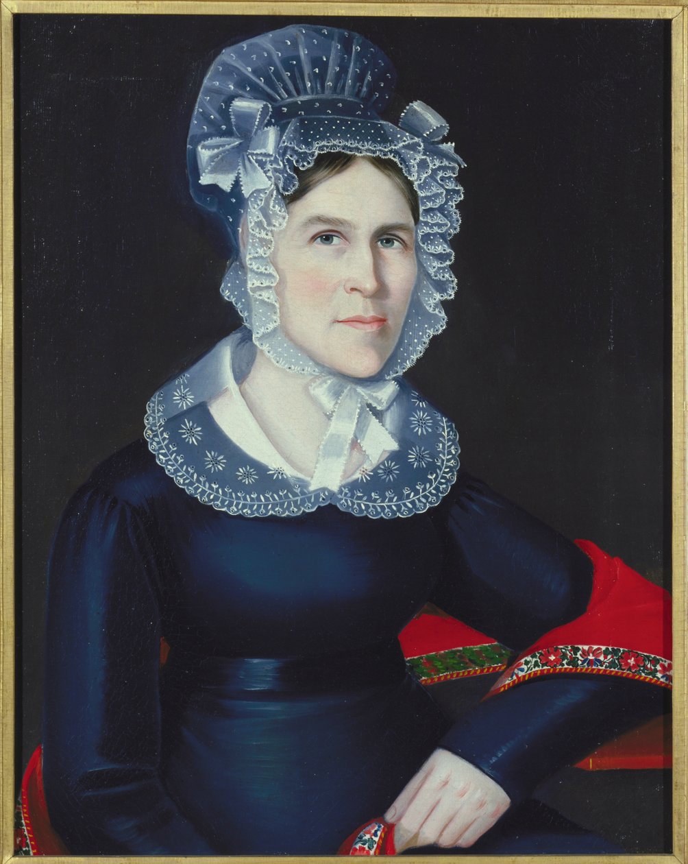 Hannah Bull Thompson, 1824 de Ammi Phillips