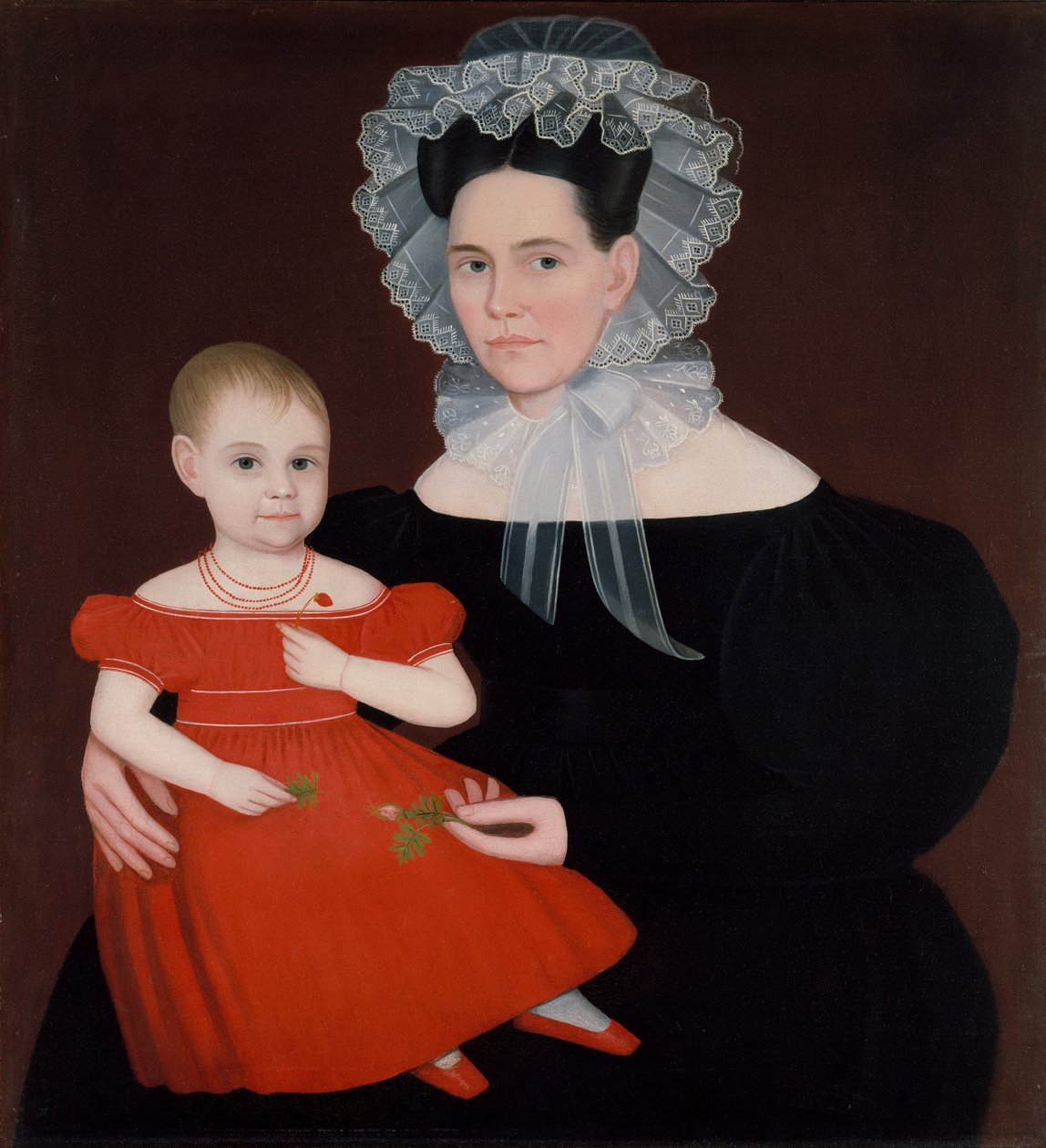 Sra. Mayer e Filha, 1835-40. de Ammi Phillips