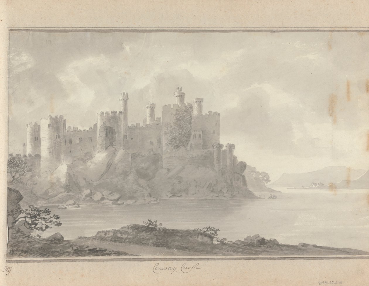 Vistas em Inglaterra, Escócia e País de Gales: Castelo de Conway de Amos Green
