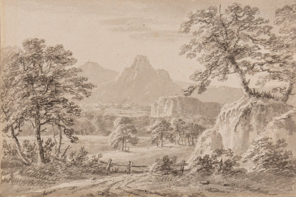 Yorkshire Capriccio (caneta, escova e lavar no papel) de Amos Green
