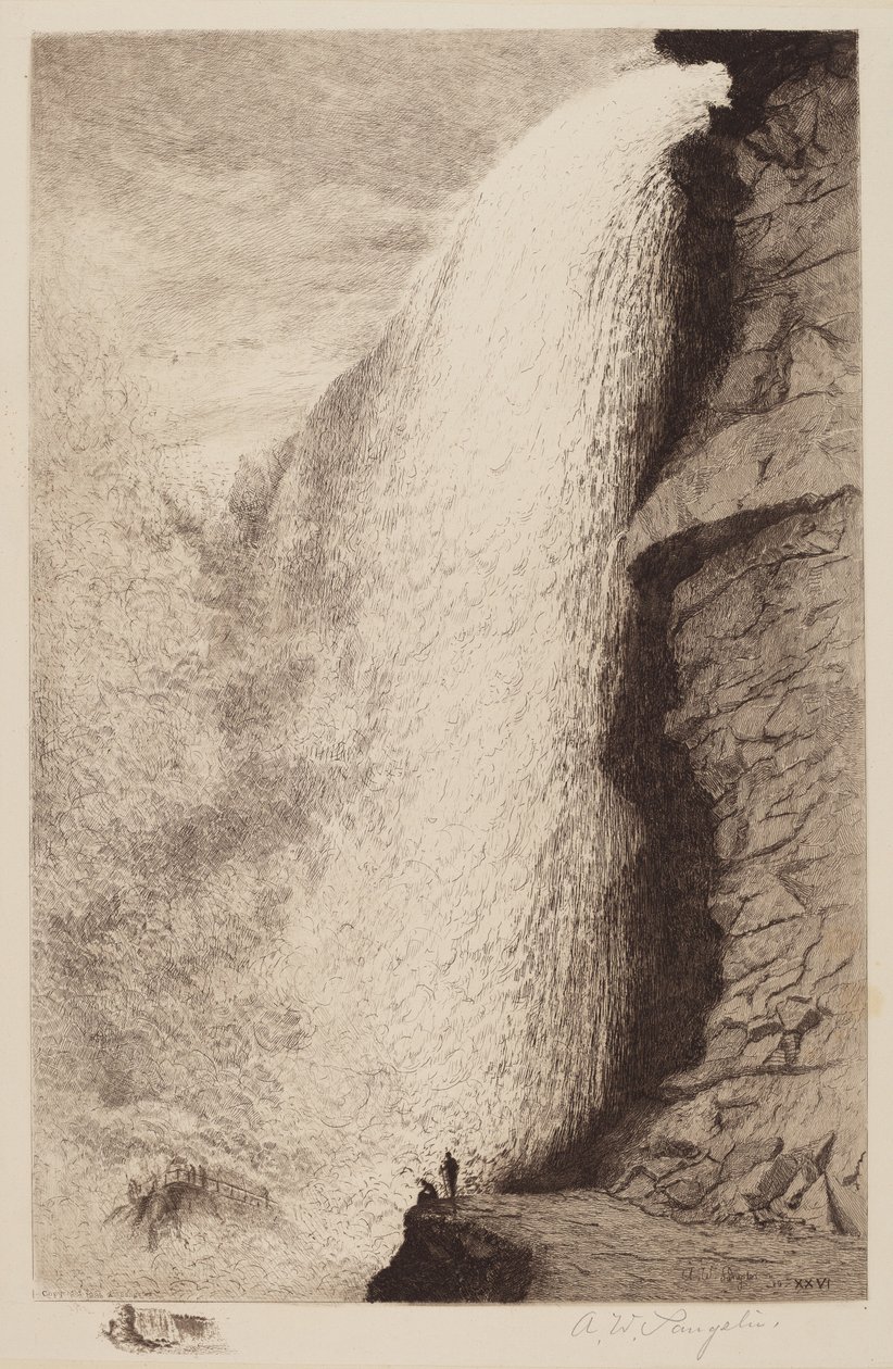 Sem título (Cataratas do Niágara) de Amos W. Sangster