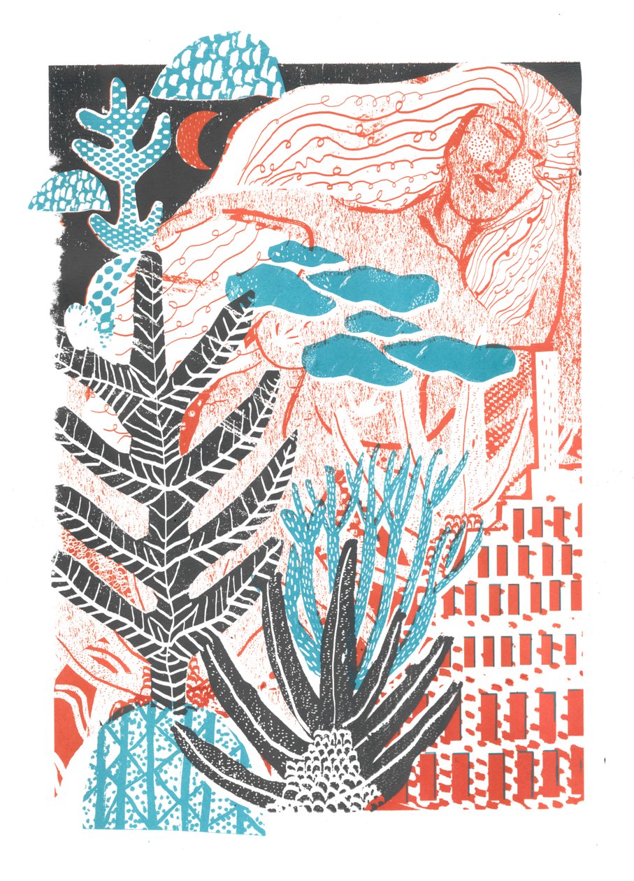 We Build, 2015 (serigrafia) de Amy Louise Evans