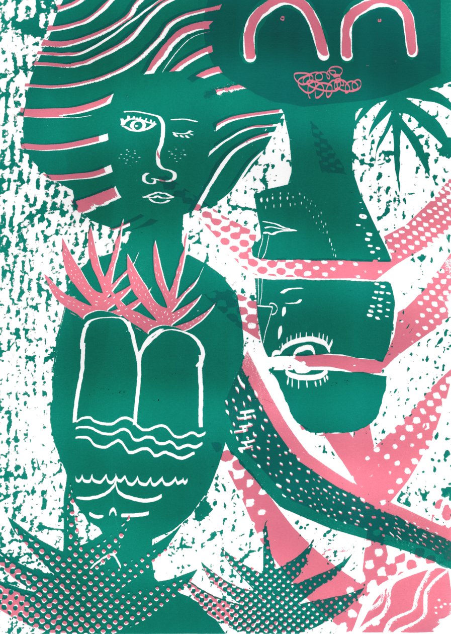 We Grow, 2015 (serigrafia) de Amy Louise Evans
