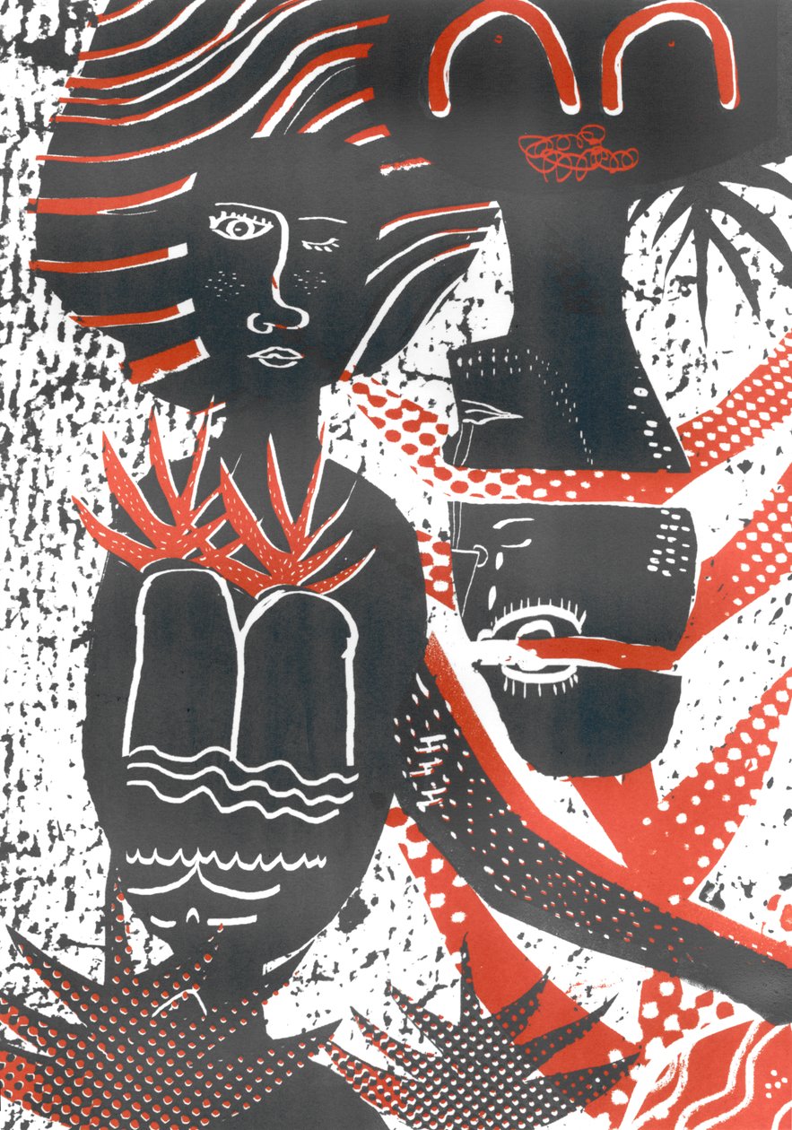 We Grow 2, 2015 (impressão de ecrã) de Amy Louise Evans