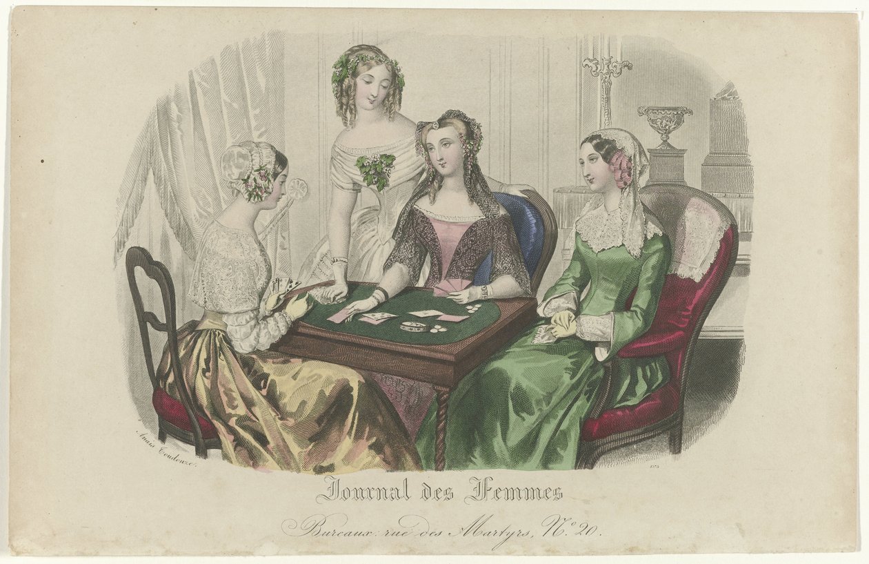 Jornal da Mulher, c. 1840, nº 1575 de Anaïs Colin Toudouze