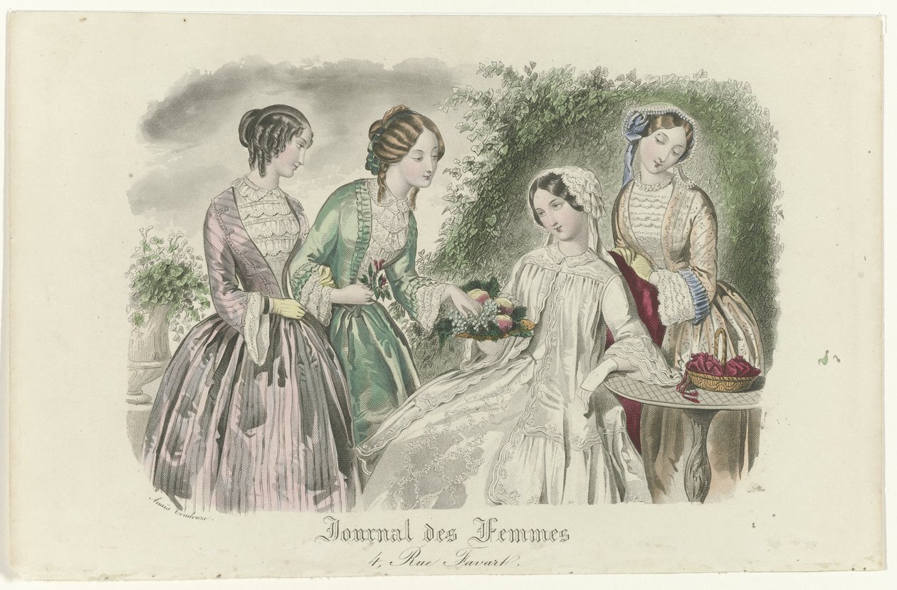 Jornal da Mulher, c. 1850: 4, Rua Favart de Anaïs Colin Toudouze