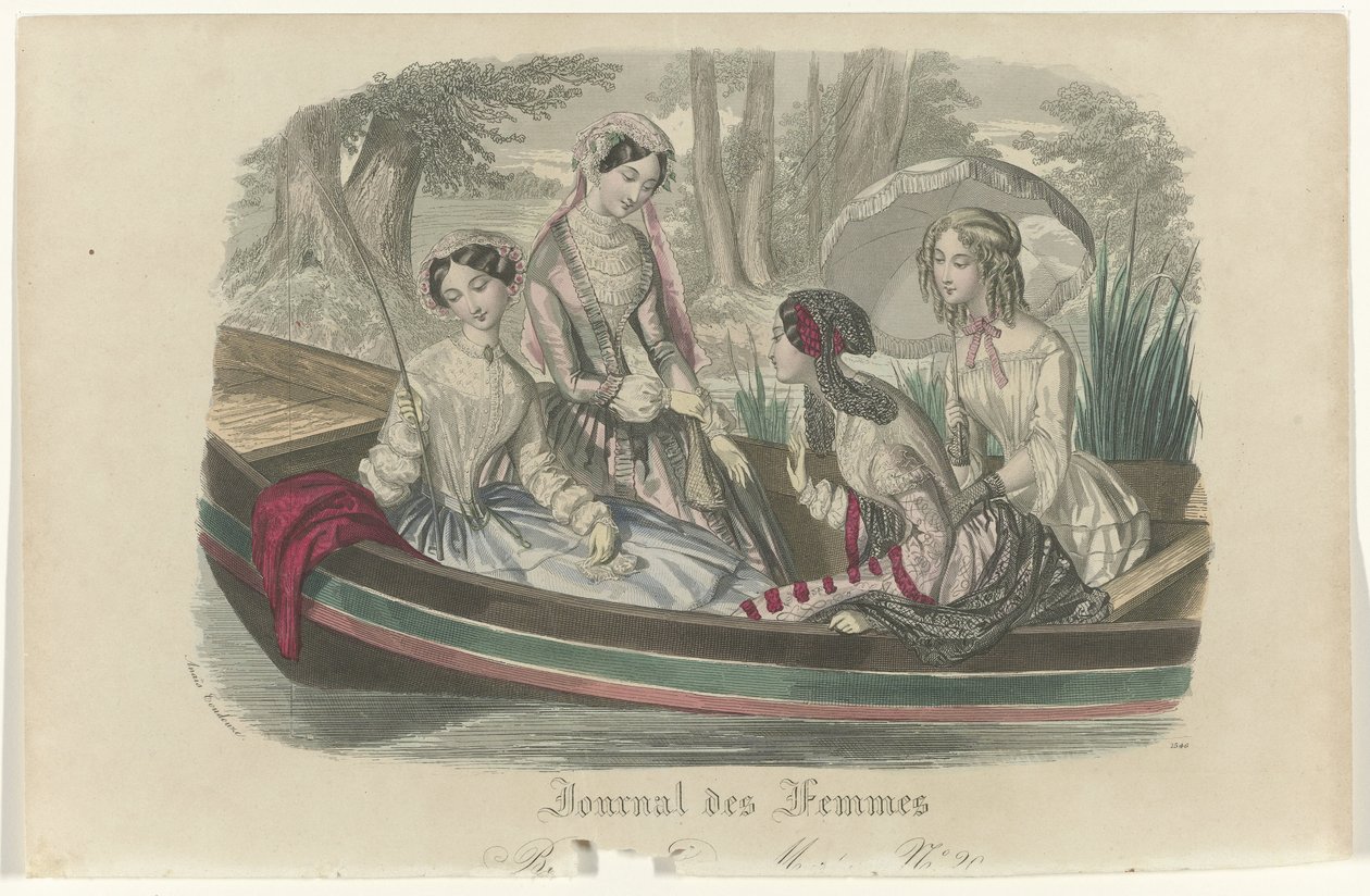 Journal des Femmes, ca. 1850, No. 1546 de Anaïs Colin Toudouze