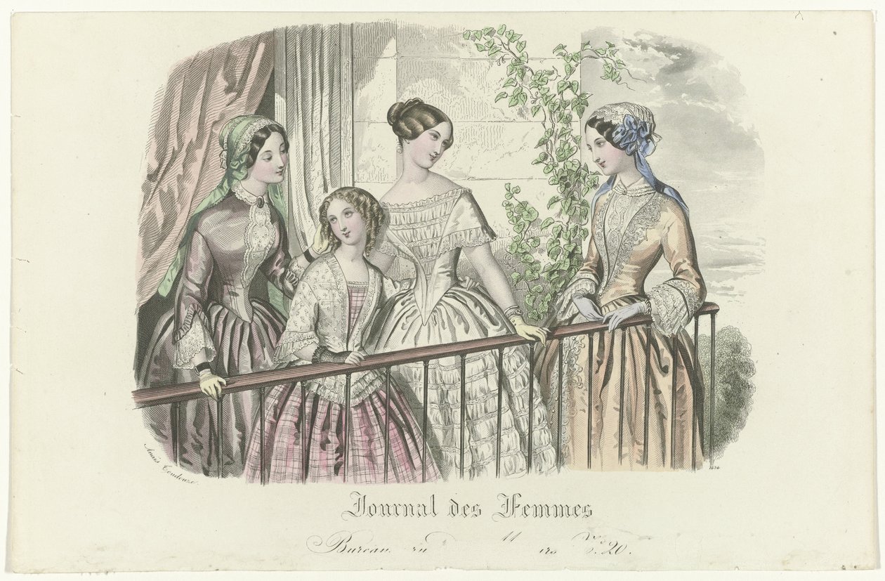 Jornal da Mulher, c. 1850, nº 1614 de Anaïs Colin Toudouze