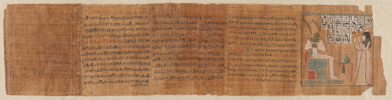 Papiro funerário de Tayuhenutmut de Ancient Egyptian