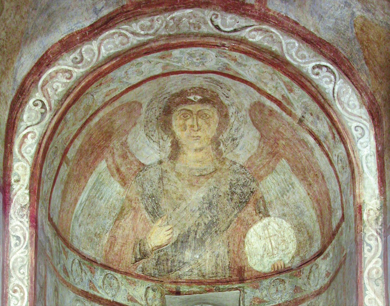 São Miguel Arcanjo de Ancient Russian frescos