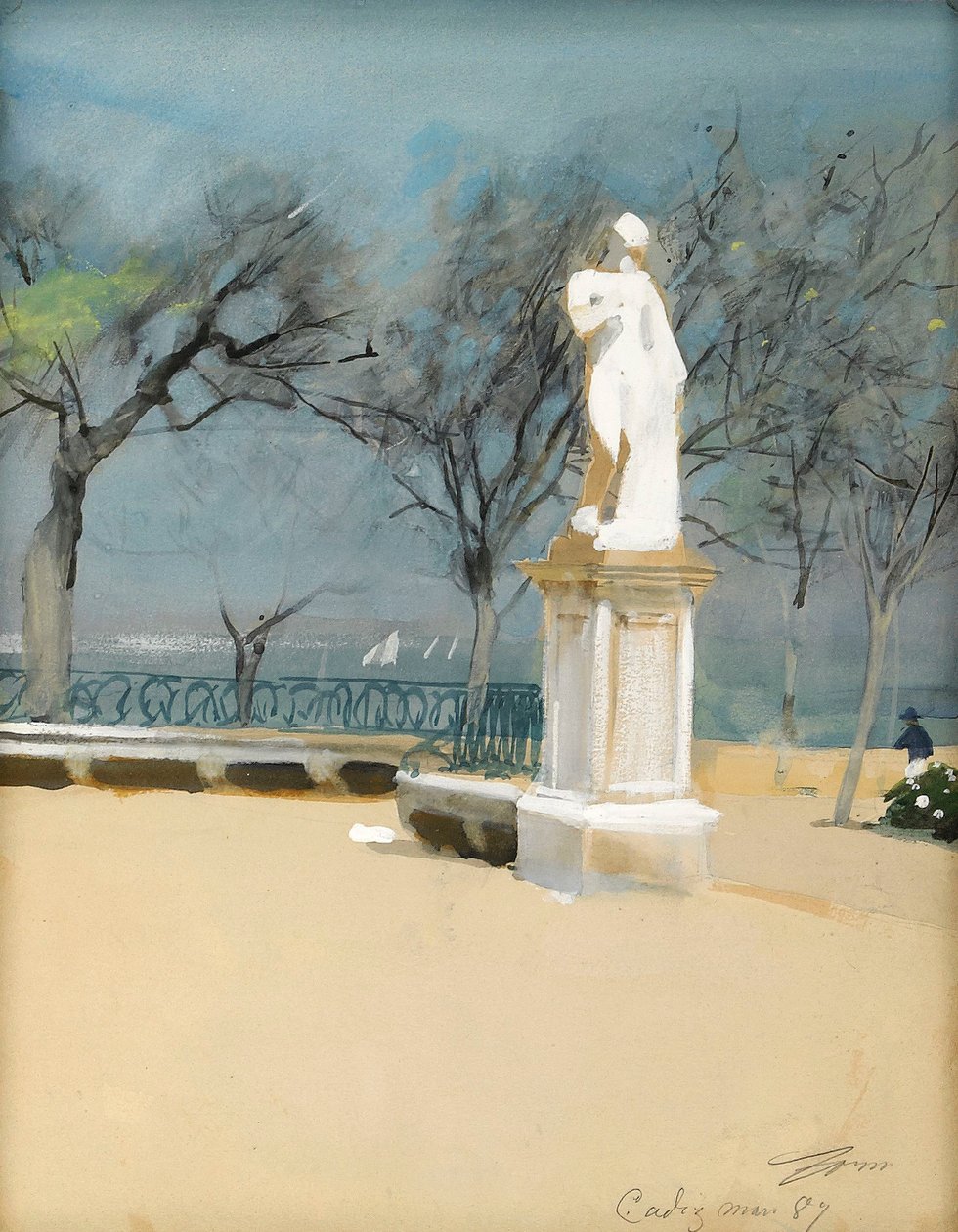 Alamedan e Cádiz de Anders Leonard Zorn