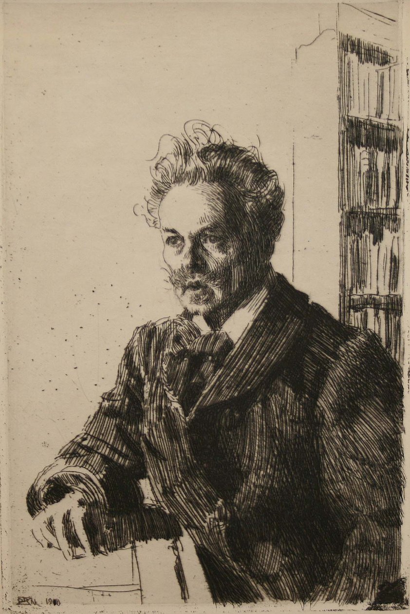 August Strindberg de Anders Leonard Zorn